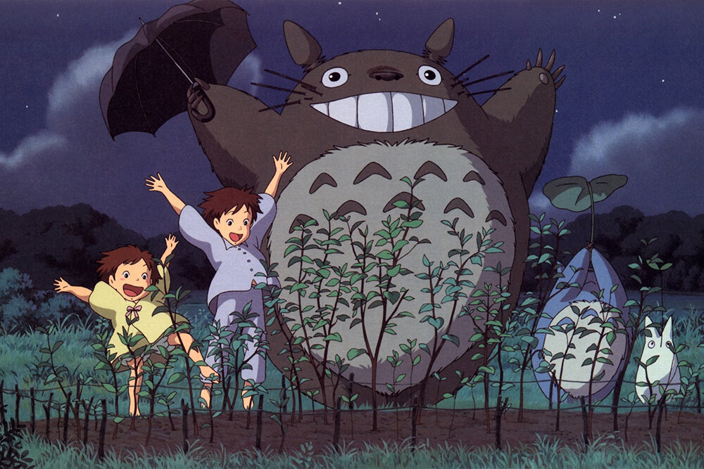 Тоторо -лесной дух.... Страшный на вид, но с очень добрым сердцем