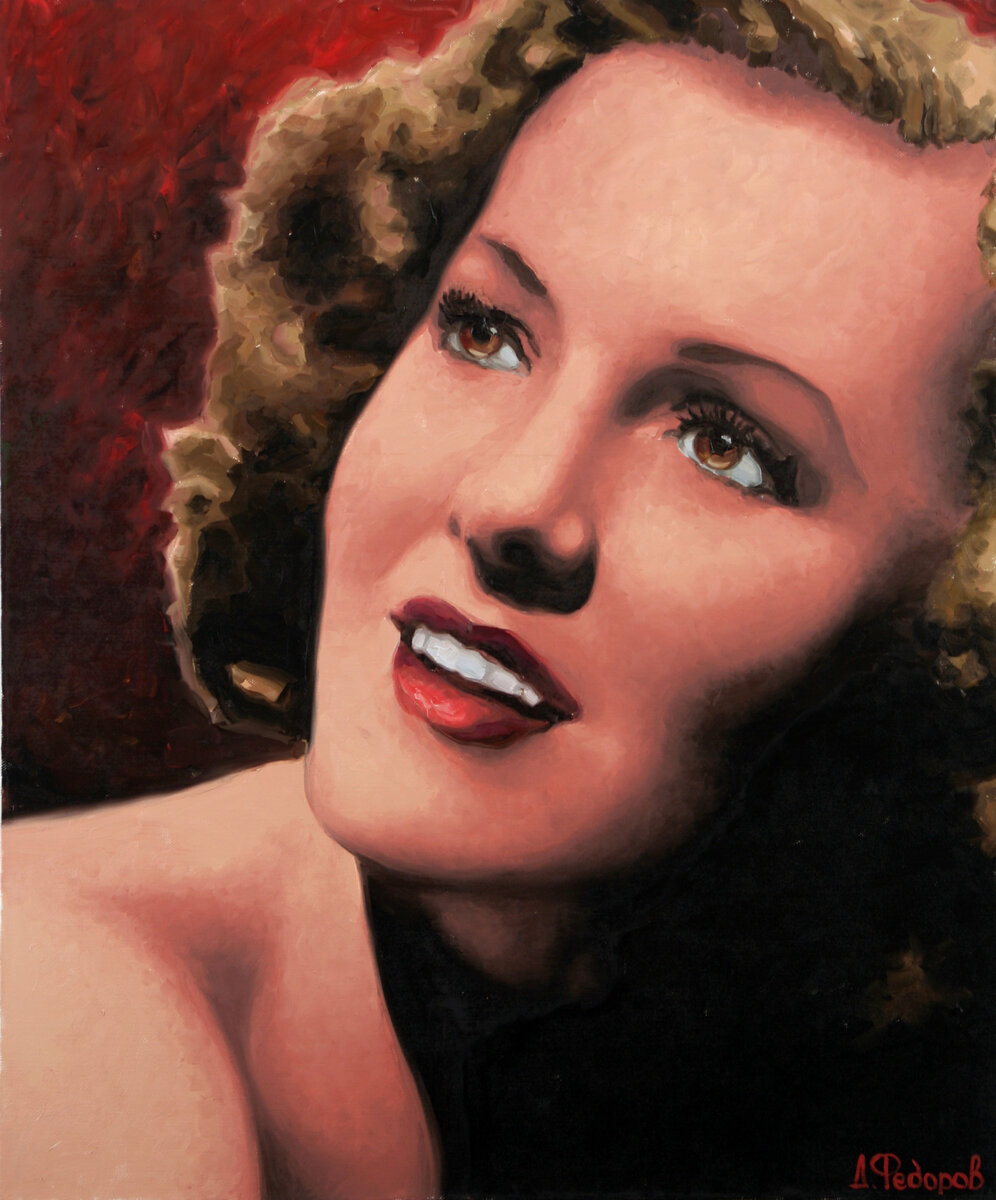 Ева Браун. работа Д.Федорова. Источник - daniilfedorov.ru