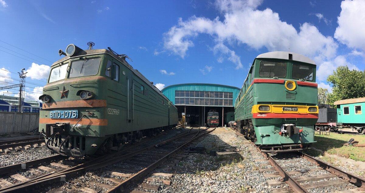 Полигон СамГУПС во время ремонта