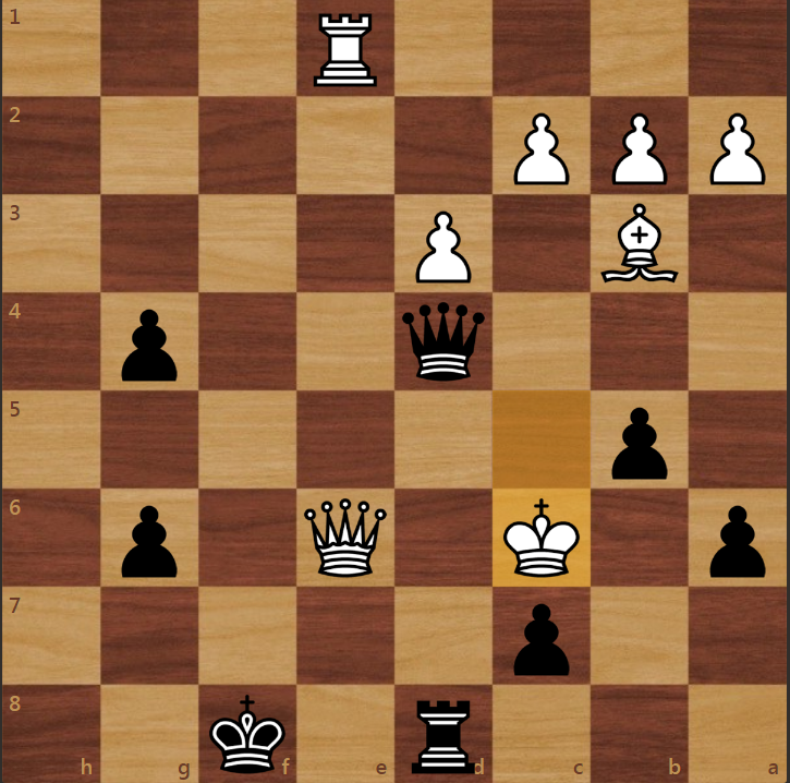 Ход черных.