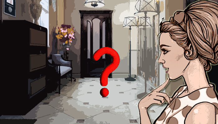 Какой же сделать пол? Может, как у соседей? Нет, не то... Надо подумать...