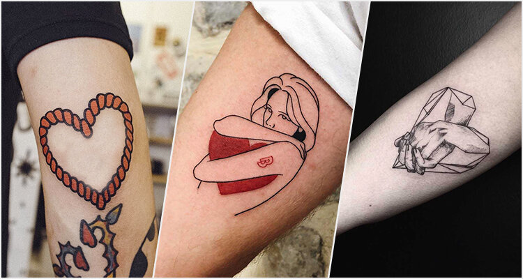 Любовь на коже: идеи парных татуировок для влюбленных