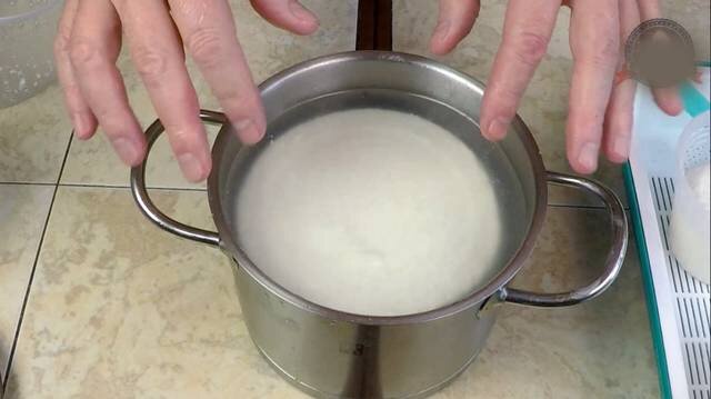 Как приготовить Домашний сыр Сулугуни из молока, сметаны и яйца просто рецепт пошаговый