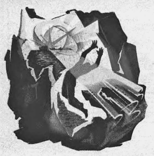 Рисунок  из журнала "Техника - молодежи" 1976 г., №10.