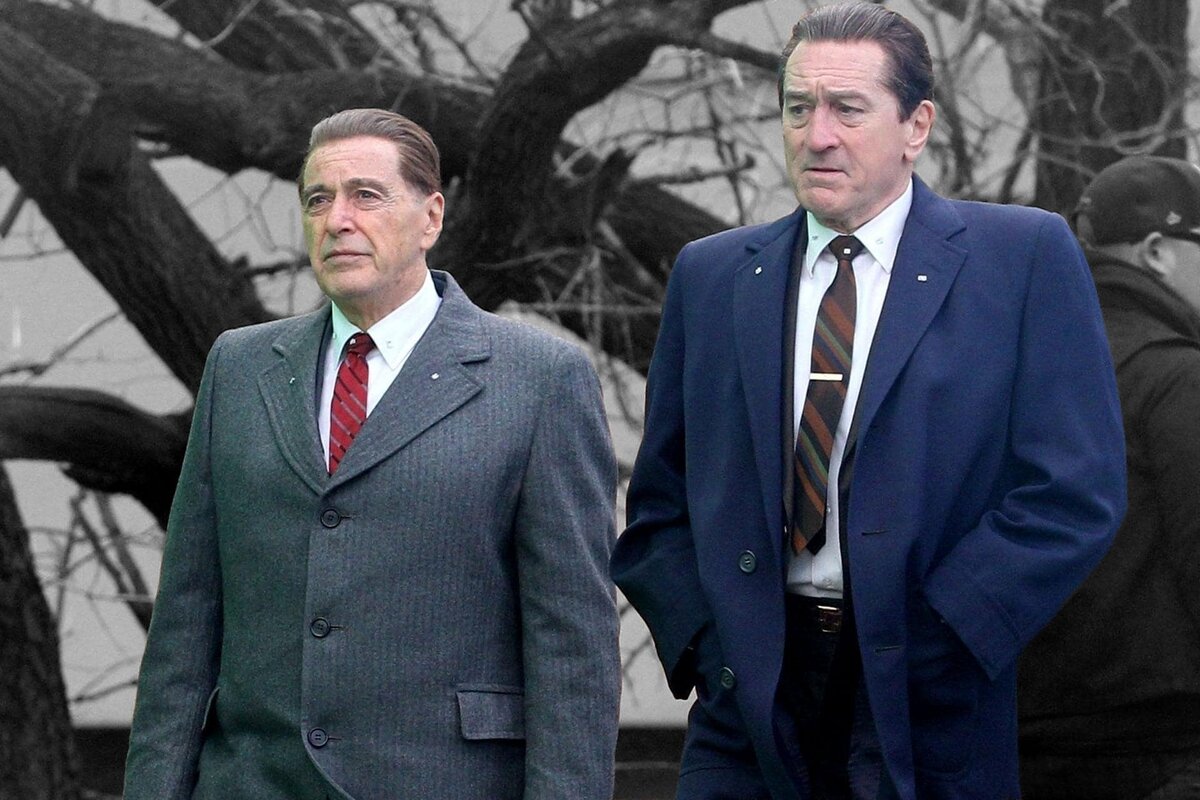 Кадр из фильма "Ирландец"