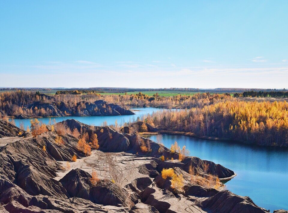 Голубые озера Тульской области