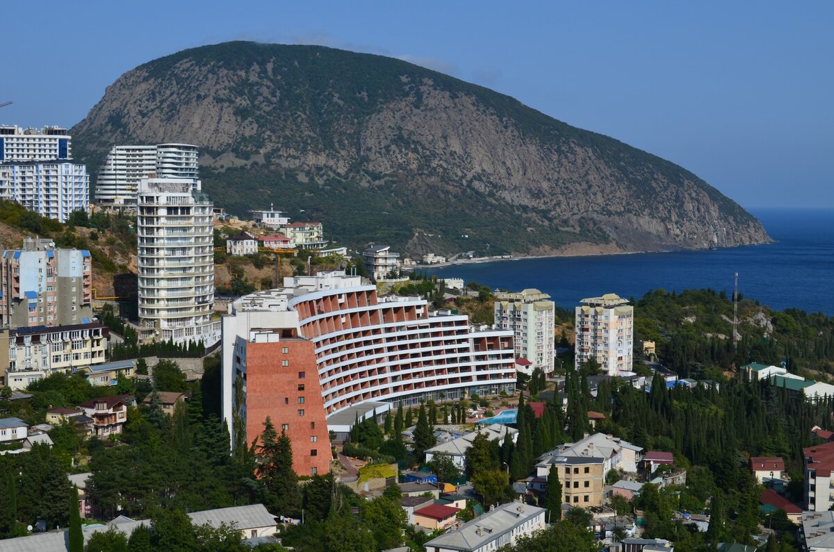 Гора в Крыму на побережье ЮБК. Самая узнаваемая гора в Крыму