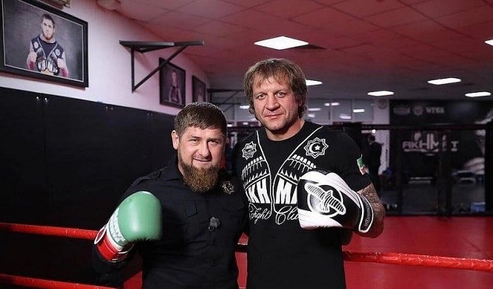 Кадыров и Емельяненко-младший