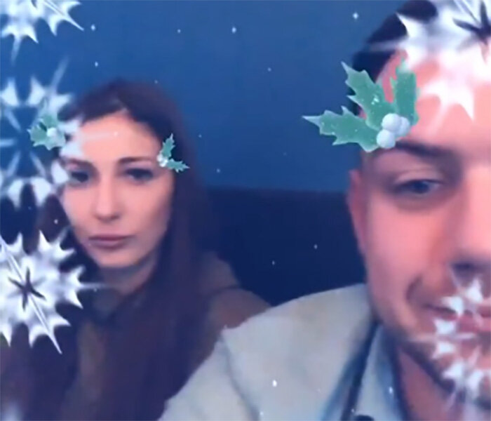 Яна Захарова и Валерий Блюменкранц