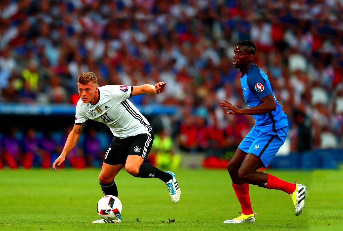 Поль Погба и Тони Кроос