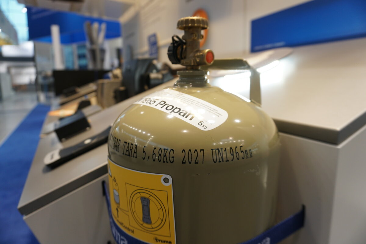 Типовой газовый баллон