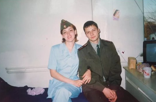 Андрей Павленко с женой Анной.