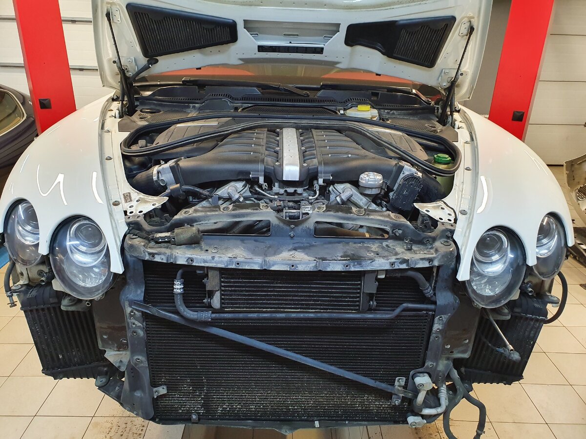 Замена радиатора кондиционера