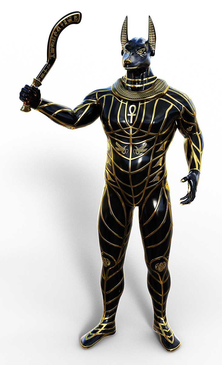 Египтяне определенно понимали что-то главное... Это Анубис, бог-судья рода людского