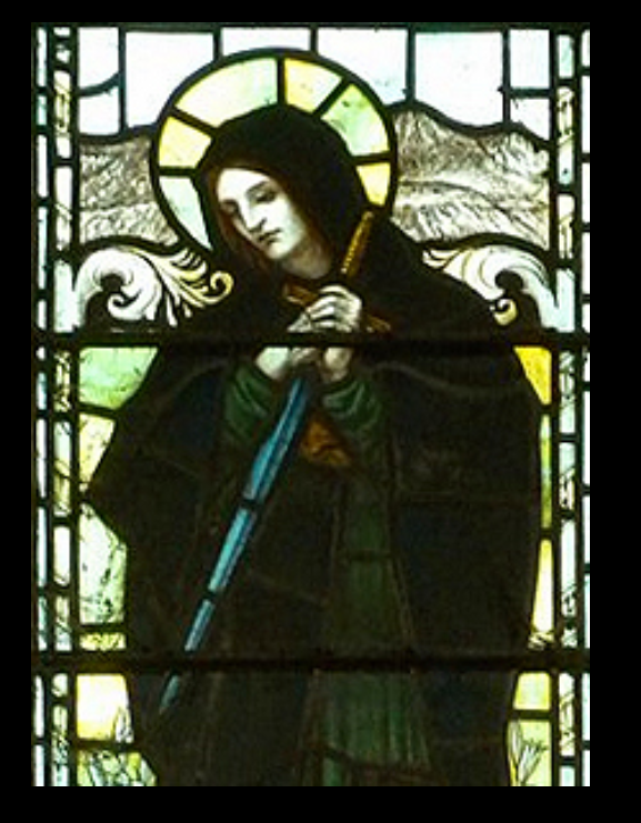 Святая Алмедья, дева Валлийская. Источник: Википедия