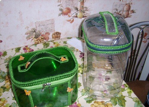 Пляжная сумка из пластиковых бутылок
