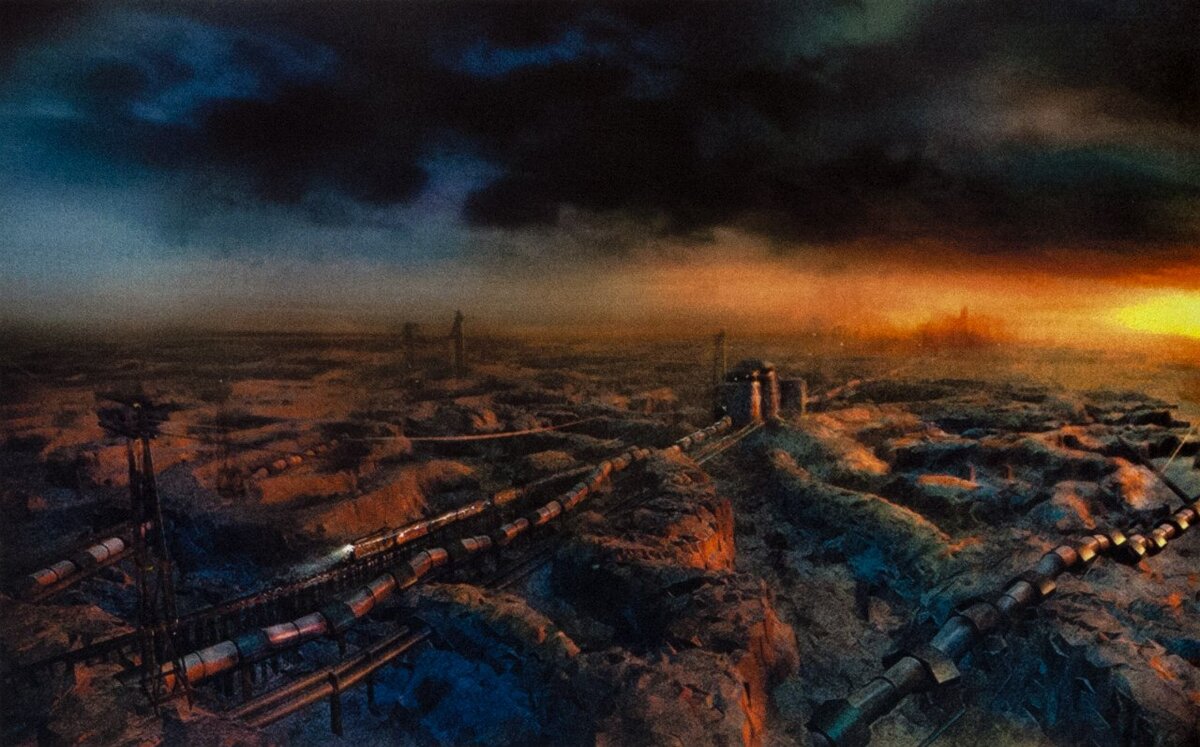 Высушенное море теперь называется пустошь