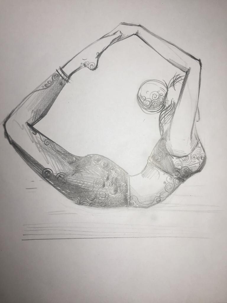 Такое упражнение пока не могу сделать, но практикуюсь