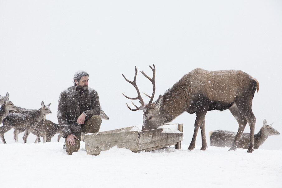 Томас на станции кормления. Фото: Elias Hassos
