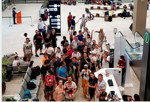 Фото из профильной группы от одного из "застрявших"...