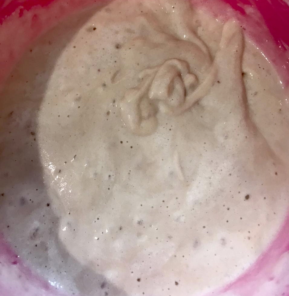 Воздушное тесто готово