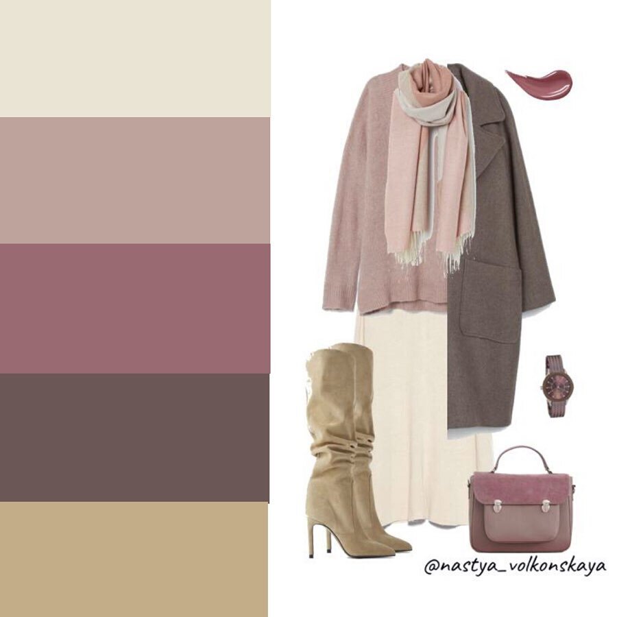 В данном случае мы видим аналоговое сочетание цветов. 