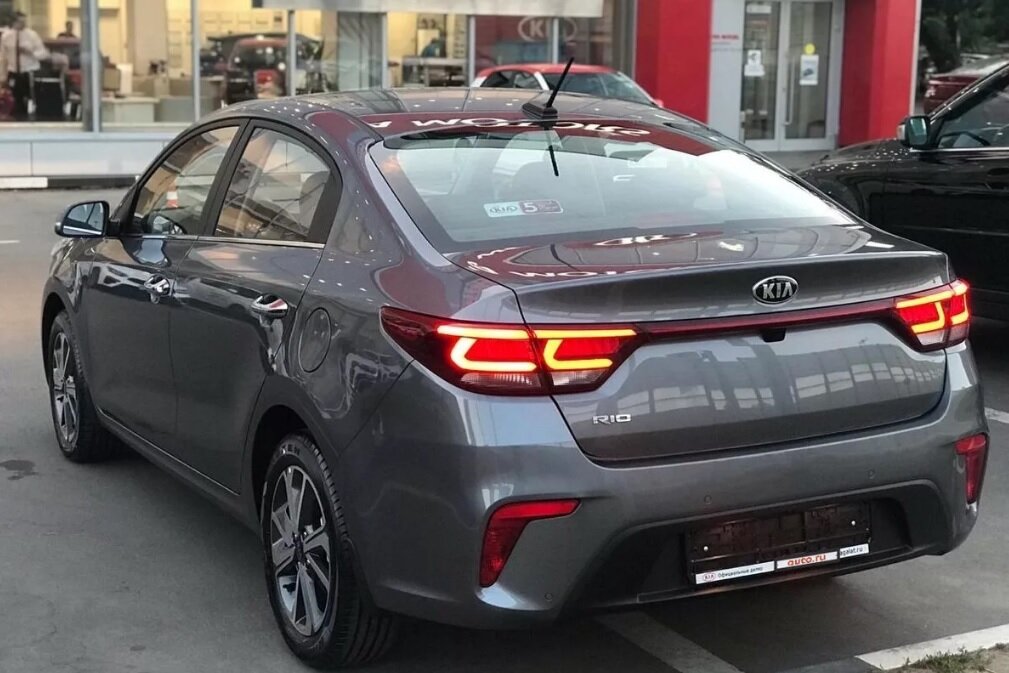 Kia Rio 2023 новая