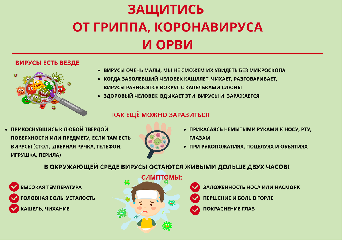 Защитить от короновируса