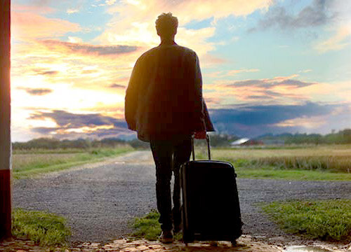 из бетонного мегаполиса на природу