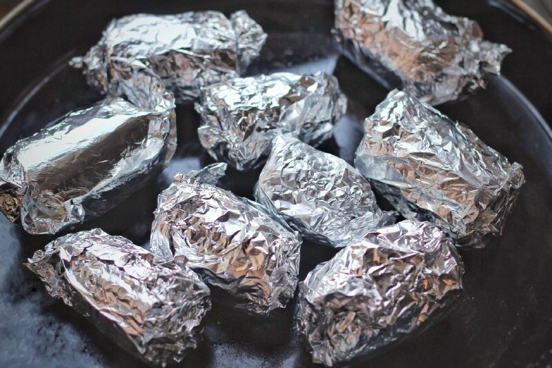 скоро из этой фольги появится пища богов