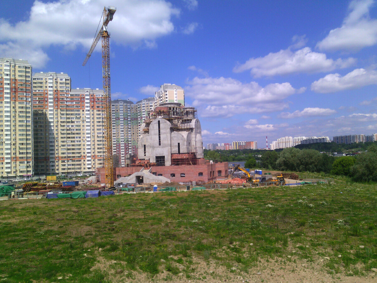 Быстрое фото в павшинской пойме