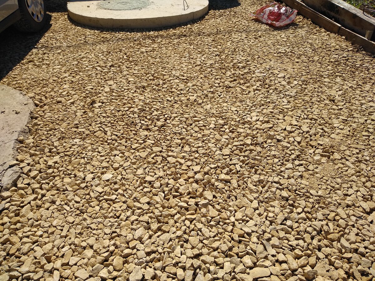 Можно посмотреть качество трамбовки щебня @Горбунов Сергей Канал Самостройщика СТРОЮ САМ