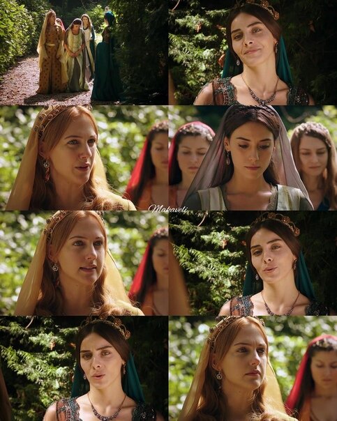  Куда это вы? 
- Погода прекрасная, мы с Фирузе гуляем. 
- Ты уже водишь дружбу со служанками? 
- И что? Если даже я не вижу в этом ничего зазорного, тебе зачем волноваться? 