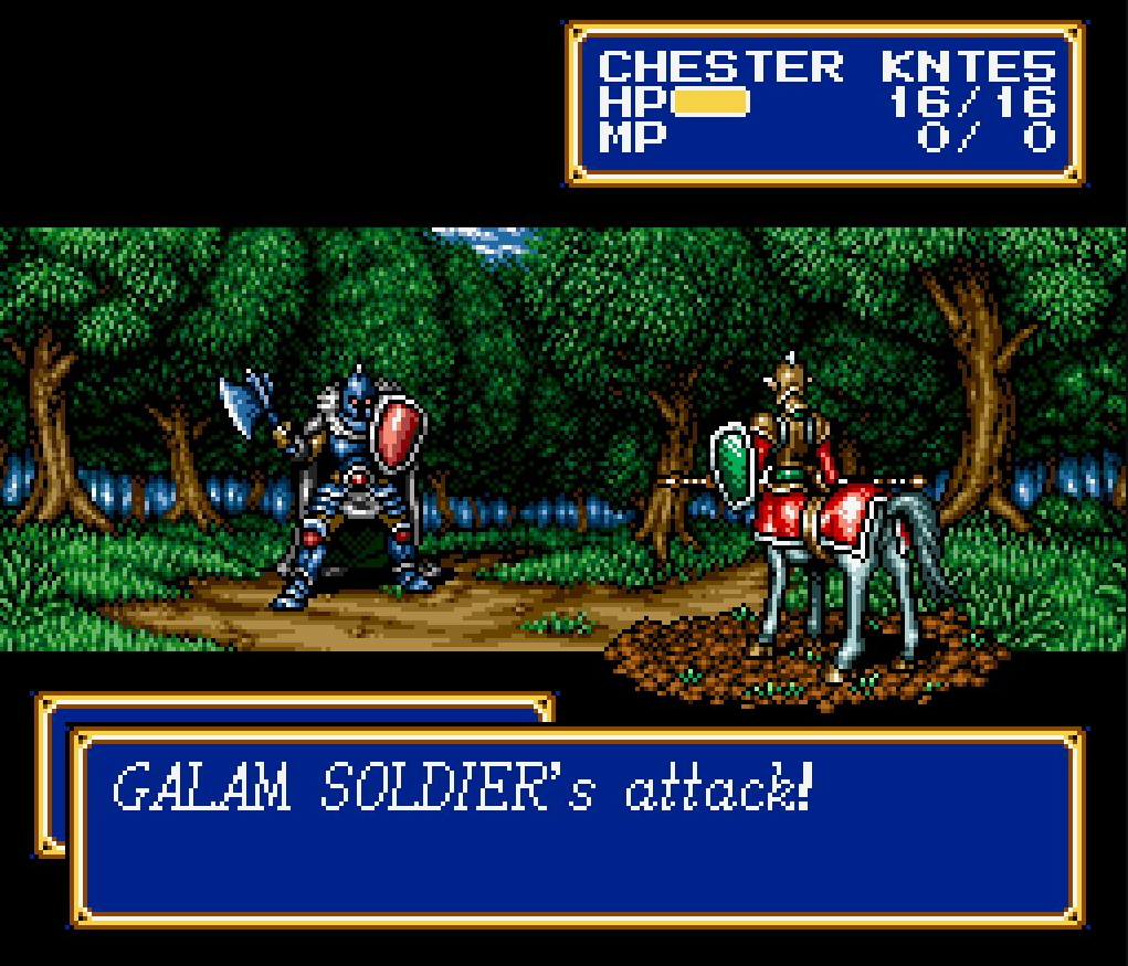 Один из соратников главного героя кентавр Честер в бою. Источник gamespot.com