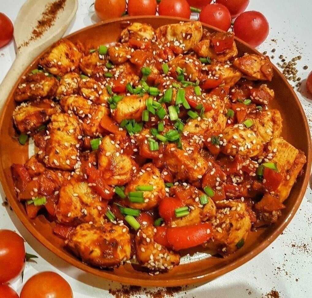 Курица овощи соевый соус рецепт
