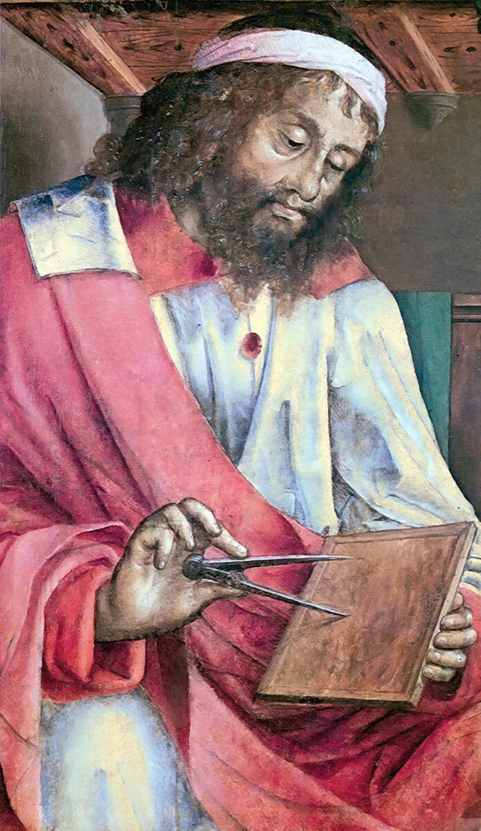 Евклид, ок. 1474. Юстус ван Гент