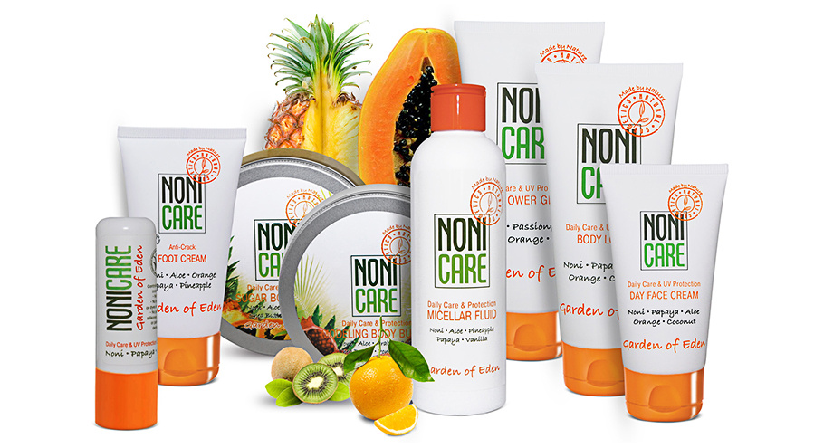 СЕРИЯ GARDEN OF EDEN — Энергетический комплекс косметических средств с УФ-фильтром для ежедневного ухода за кожей лица, тела и волосами.