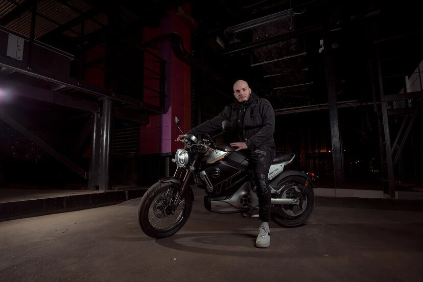 Электромотоцикл Super Soco TC Max 