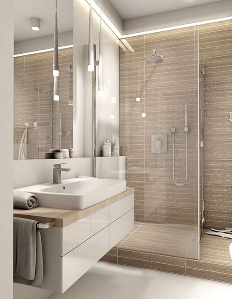 Выбираем современный дизайн ванной комнаты