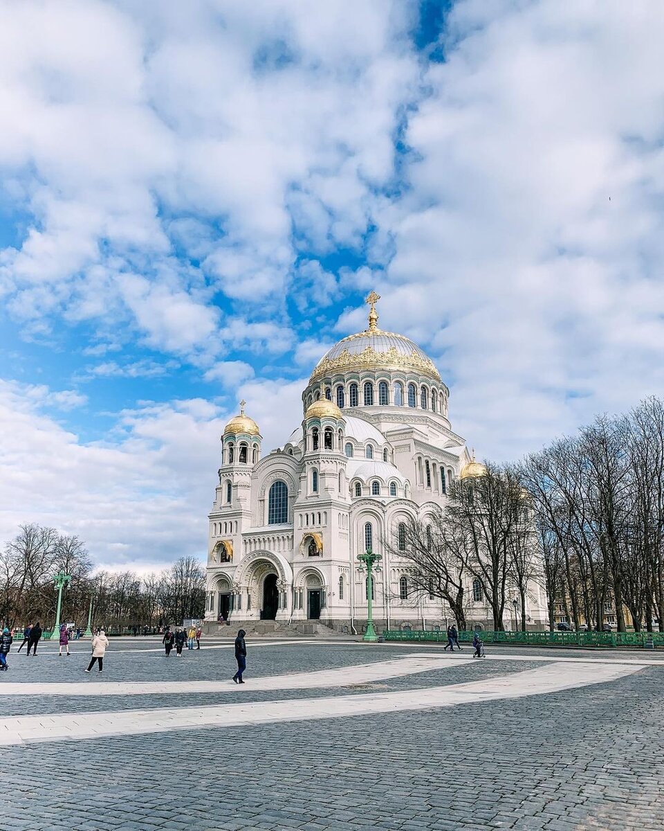 Кронштадт морской собор зима