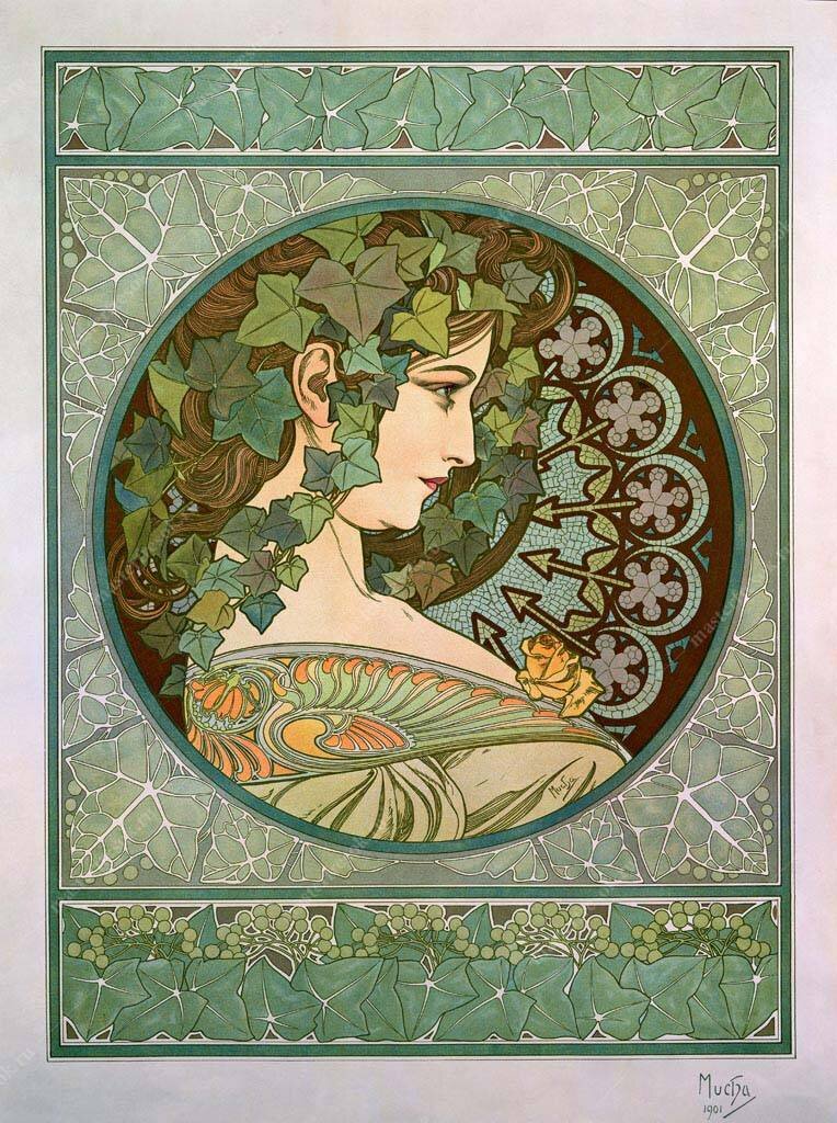 Альфонс Муха, 1901