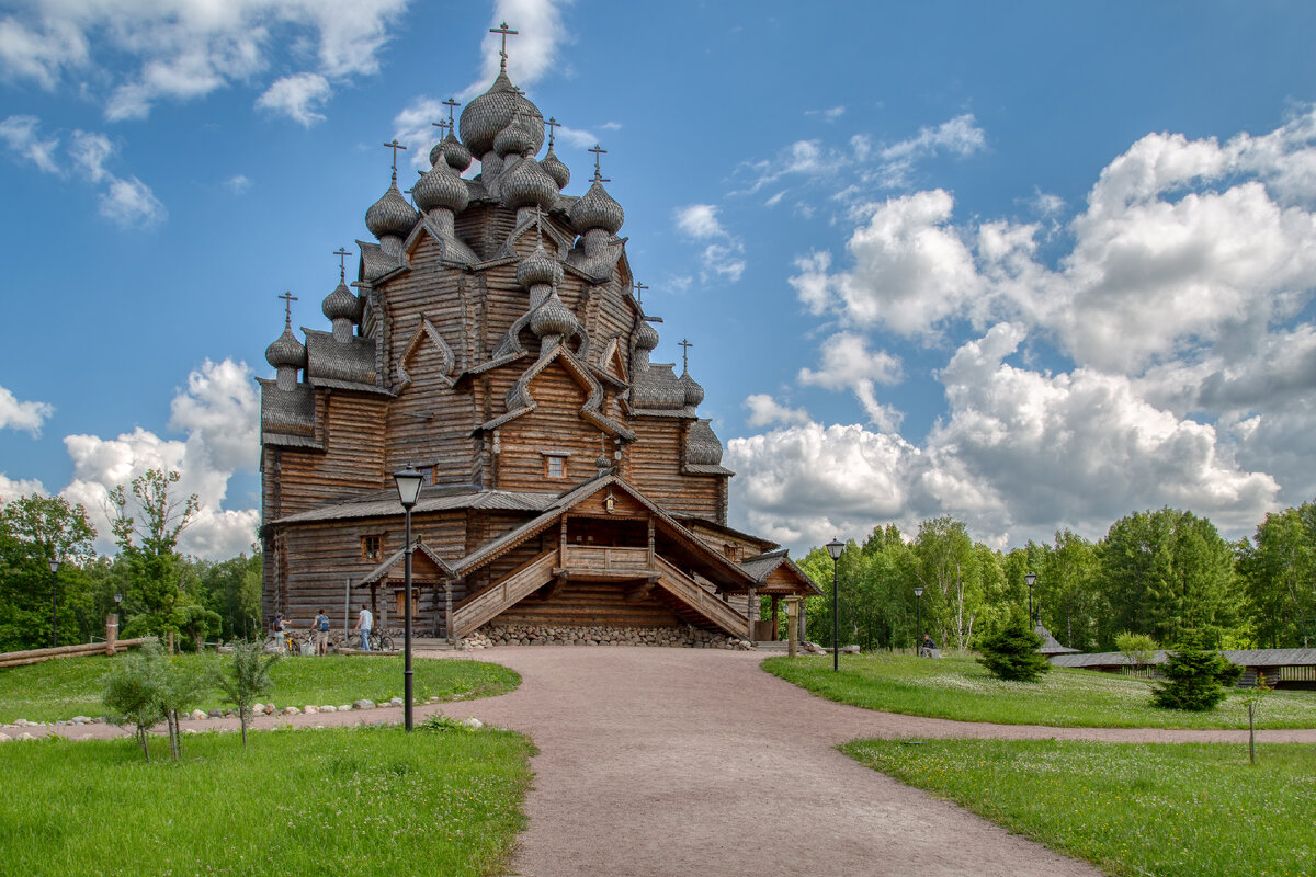 Невский лесопарк Церковь Покрова Пресвятой