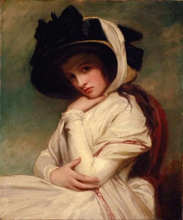 Джордж Ромни. Эмма Харт, позже леди Гамильтон, 1782-1784 годы. 