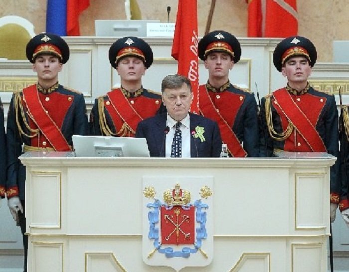 Вячеслав Макаров (в центре). Фото пресс-службы ЗС СПб