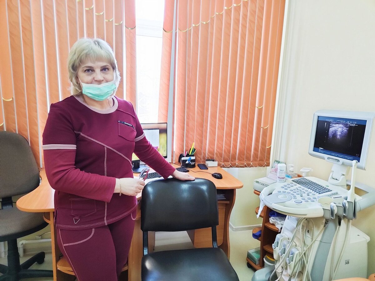 Оренбургский доктор Марина Дьяченко.