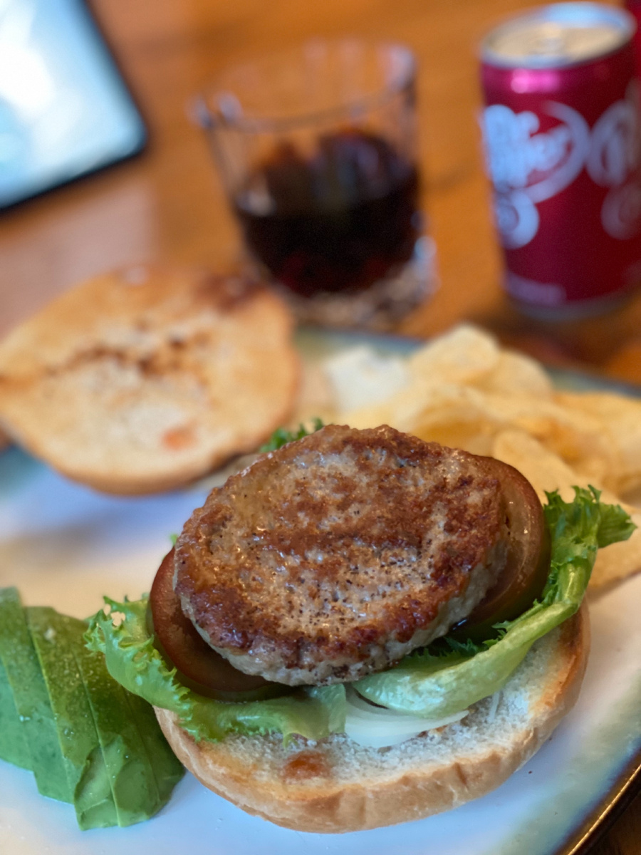 Бургер домашнего приготовления