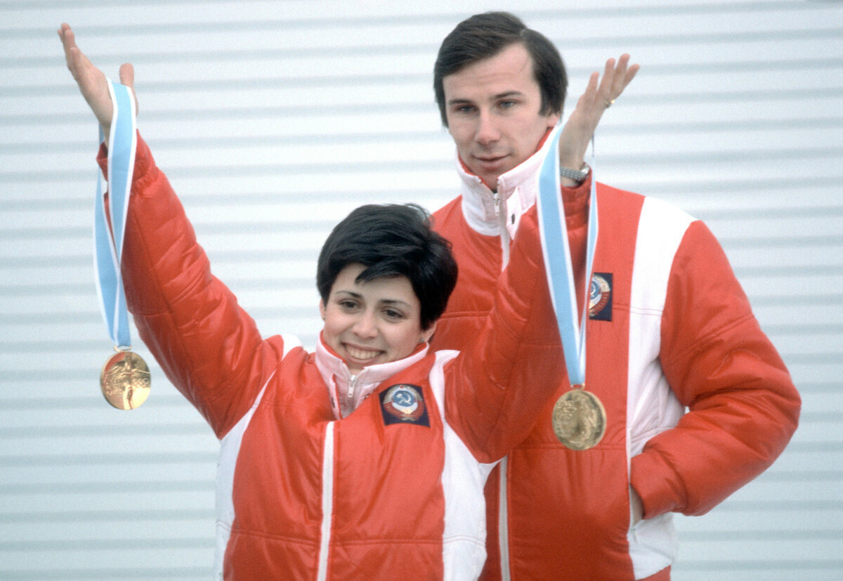 Ирина Роднина и Александр Зайцев. Фото из открытых источников