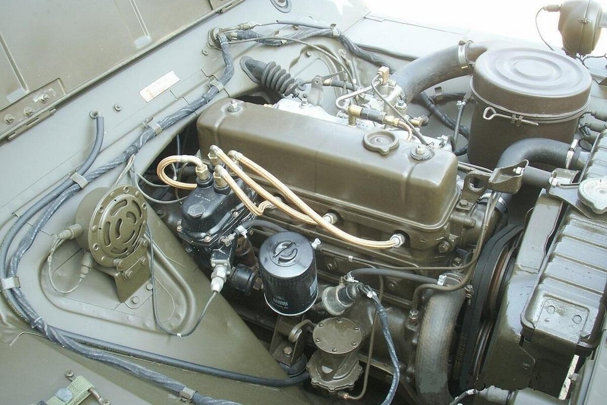 M151 Mutt engine