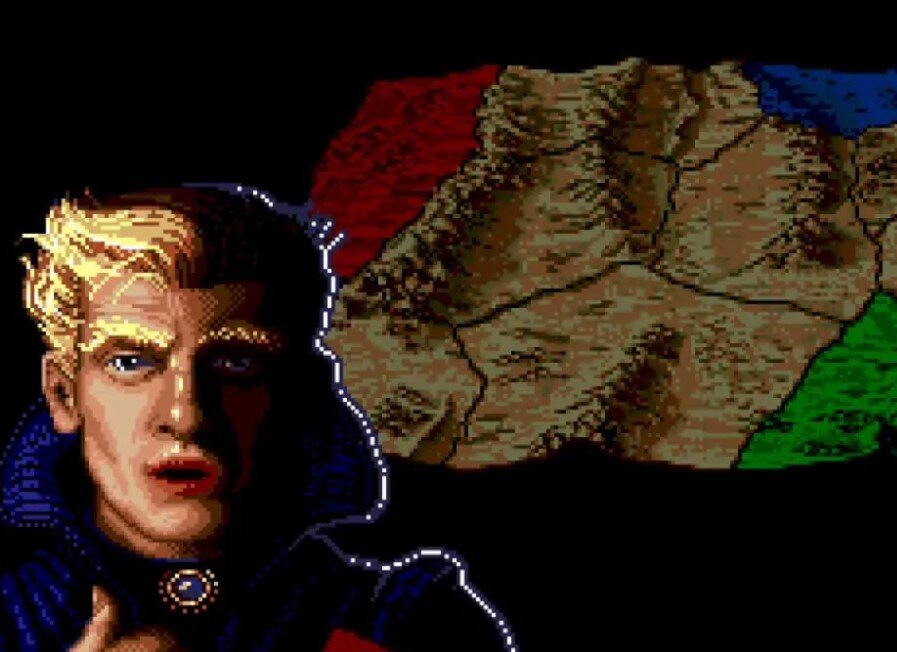 Одной из самых культовых стратегий 90-х конечно же является игра "Dune: The battle for Arrakis", которая в том числе выходила на приставке Sega Mega Drive 2.-2