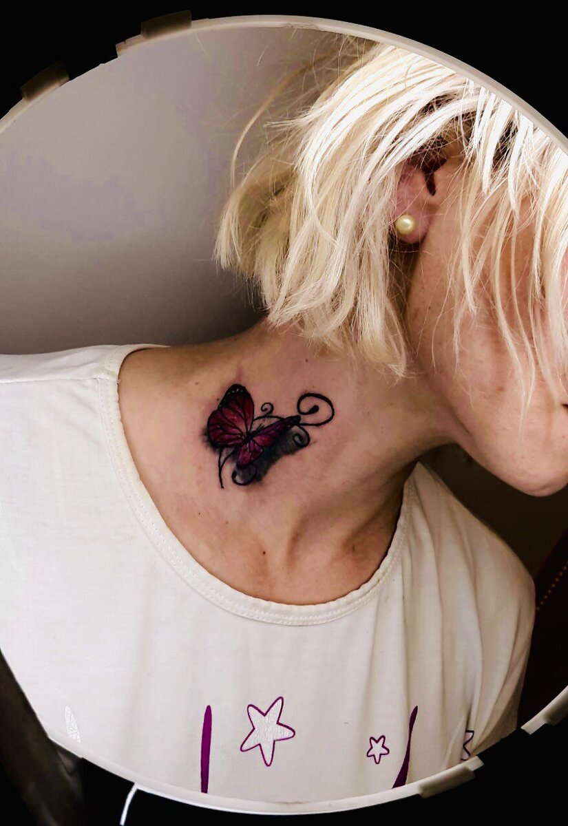 ПЕРЕКРЫТИЕ ШРАМА ТАТУИРОВКОЙ 